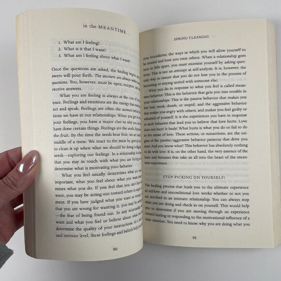 📚 3/$25 In the Meantime by Iyanla Vanzant | Paperback - Picture 4 of 5